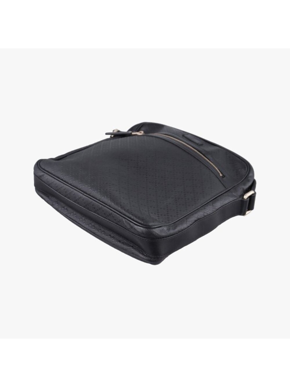 Gucci GG Supreme Messenger Black Leather - Picture 4 of 16